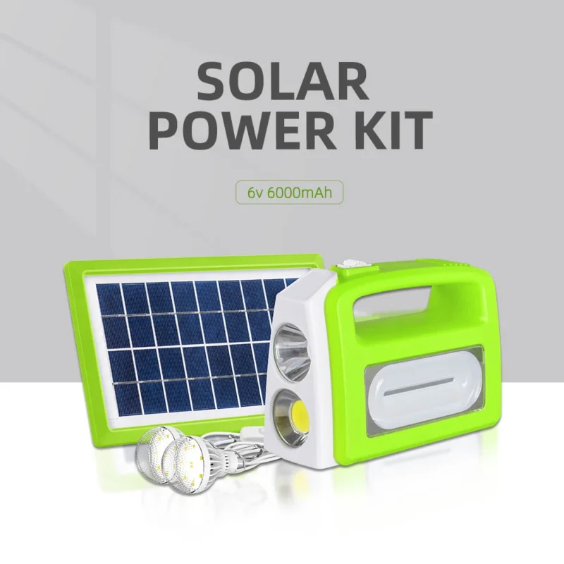 Kits de energía solar portátiles para el hogar/al aire libre al por mayor